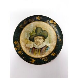 Antique Raphael Tuck & Sons Papier Mache Plate Artistic Series 39 Portrait